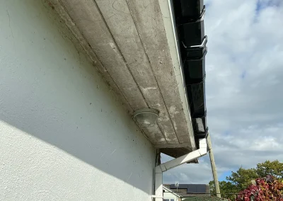 Soffit Restoration & Repainting in Burley in Wharfedale Before