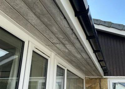 Soffit Restoration & Repainting in Burley in Wharfedale Before